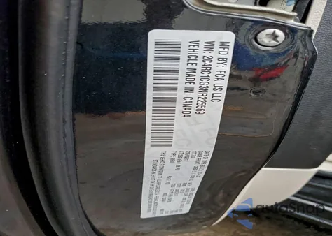 2022 Chrysler Voyager Lx z USA, uszkodzony, nr VIN 2C4RC1CG3NR225569